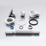 Bonde de douche Glasvilla pour receveur de douche | Diamètre de la douche : 40 mm | Trou d'évacuation : 90 mm AL001
