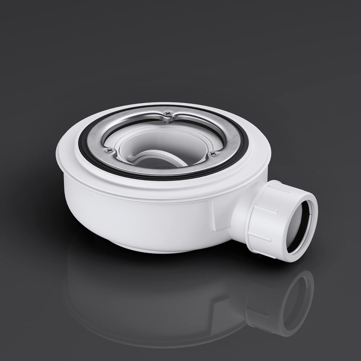 Bonde de douche Glasvilla pour receveur de douche | Diamètre de la douche : 40 mm | Trou d'évacuation : 90 mm AL001