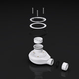 Bonde de douche Glasvilla pour receveur de douche | Diamètre de la douche : 40 mm | Trou d'évacuation : 90 mm AL001