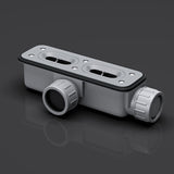 Bonde de douche Glasvilla pour receveur de douche | Diamètre de la douche : 40 mm | Trou d'évacuation : 90 mm AL001