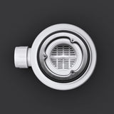 Bonde de douche Glasvilla pour receveur de douche | Diamètre de la douche : 40 mm | Trou d'évacuation : 90 mm AL001