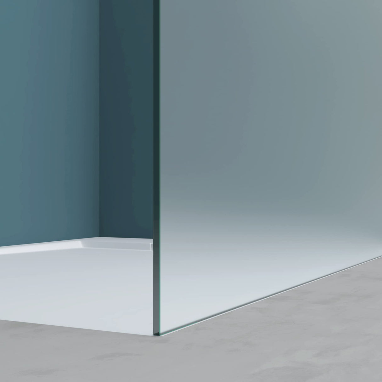 Paroi de douche Glasvilla pour douche, cloison de douche, douche à l'italienne, verre de sécurité ESG, verre NANO 8 mm BRAM1 et BRAM3 Bremen1VS