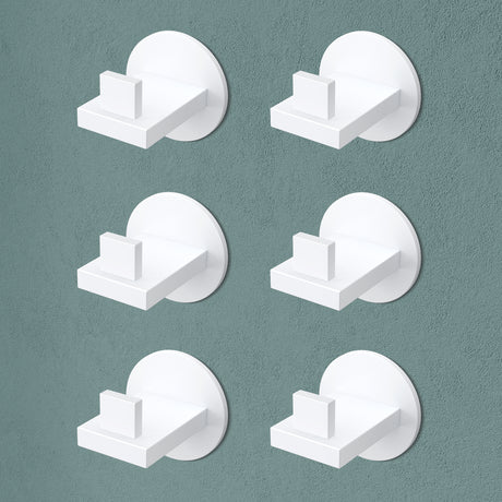 glasvilla Appendiabiti da Parete in Acciaio Inossidabile 304, Attaccapanni da Muro per Camera da Letto, Ingresso, Cucina, Stalo-08+Stalo-09