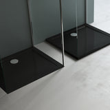 Receveur de douche glasvilla en acrylique de haute qualité, rectangulaire 90-160 cm Faro