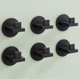 Glasvilla Design – Ganchos de pared de acero inoxidable Stalo-08 / Stalo-09 con montaje adhesivo o atornillado