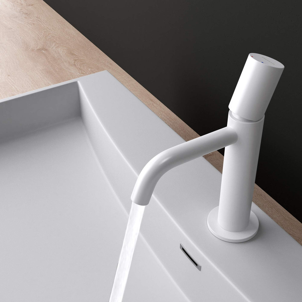 glasvilla Armatur Wasserhahn Bad Waschbeckenarmatur Badinstallationen Einhebelmischer WAO-7701