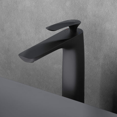 Robinet de salle de bain Glasvilla, mitigeur monocommande pour lavabo, installation de salle de bain, WAM-7201