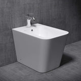 glasvilla Wand Bidet Keramik Bidet Hänge-Bidet WC-Bidet Formschön Weiß