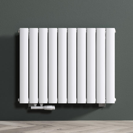 radiateur de salle de bain glasvilla à raccordement central plat et à raccordement latéral radiateur à panneau chauffage de salle de bain monocouche en acier FV