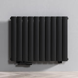 radiateur de salle de bain glasvilla à raccordement central plat et à raccordement latéral radiateur à panneau chauffage de salle de bain monocouche en acier FV