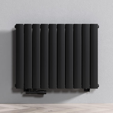 radiateur de salle de bain glasvilla à raccordement central plat et à raccordement latéral radiateur à panneau chauffage de salle de bain monocouche en acier FV