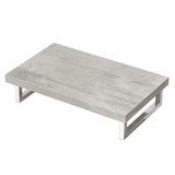 Support de lavabo Glasvilla avec support de console en acier inoxydable et support de lavabo anthracite brossé