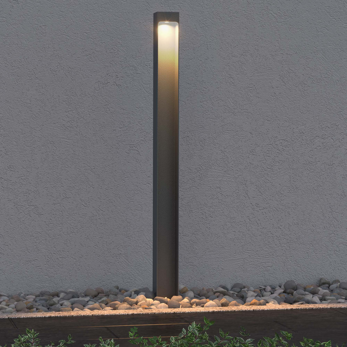 éclairage extérieur glasvilla IP65 éclairage de chemin extérieur | Borne d'éclairage extérieure pour jardin, lampadaire de jardin 3000K | Lampadaire d'extérieur 5W BaldersLights 