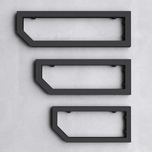glasvilla Design Wandkonsole aus Edelstahl Waschtisch Halterung WH03