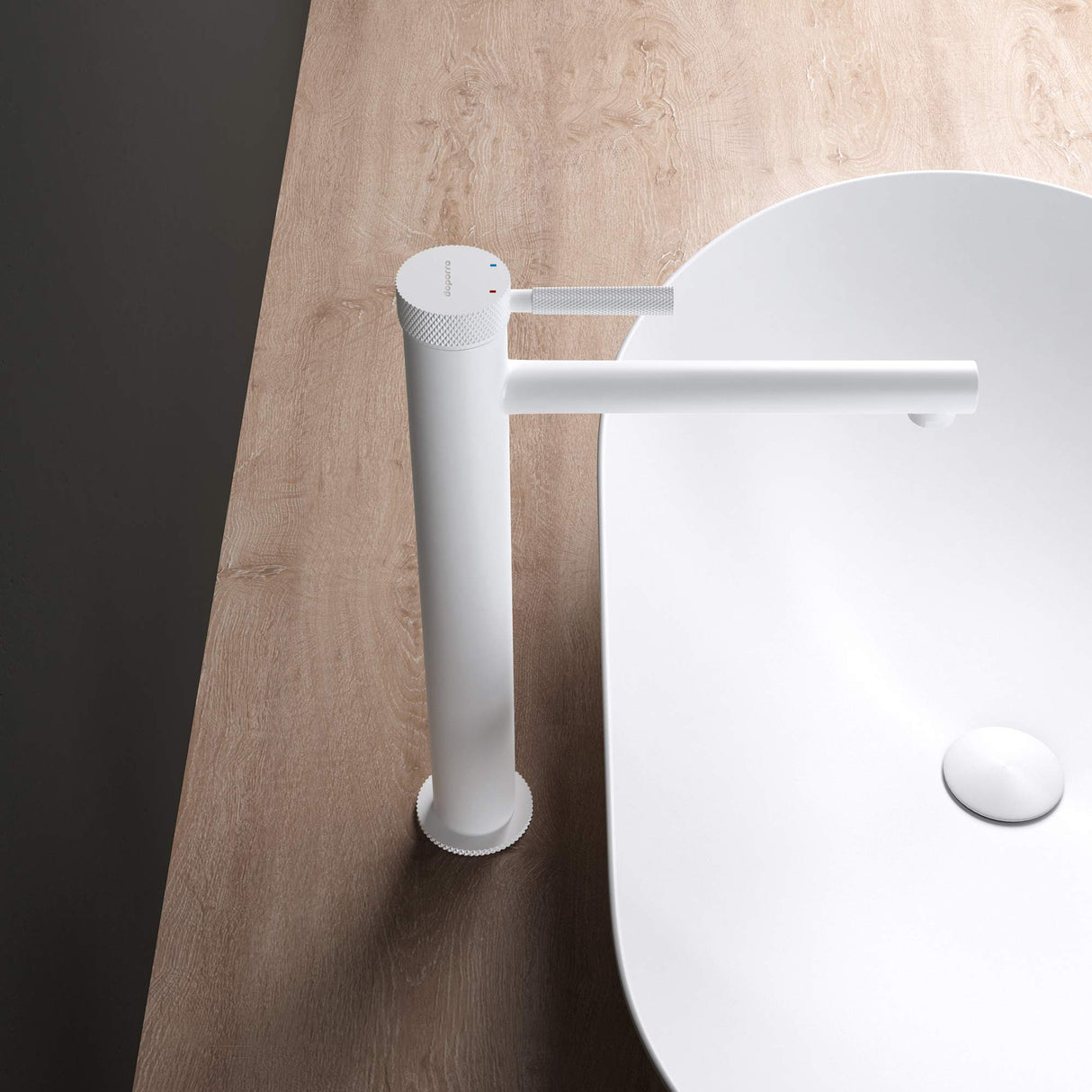 glasvilla Armatur Wasserhahn Bad Waschbeckenarmatur Badinstallationen Einhebelmischer WAM-7601