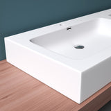 glasvilla Doppelwaschbecken Aufsatzwaschbecken Hängewaschbecken Waschbecken mineralguss Waschplatz Waschtisch Colossum830