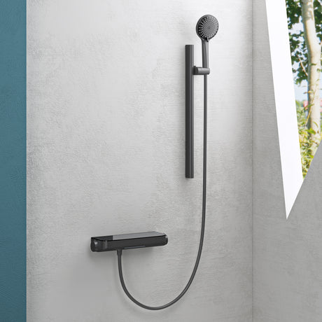 glasvilla Soffione Doccia con 3 Modalità, Doccino per Doccia in Ottone con Tubo Flessibile da 1.5m, Facile da Installare Duschsystem9