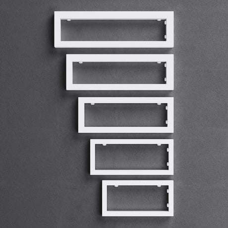 glasvilla Design Wandkonsole aus Edelstahl Waschtisch Halterung 1 Stück WH01