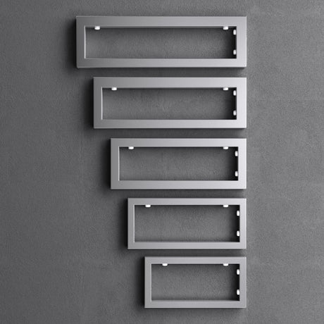 glasvilla Design Wandkonsole aus Edelstahl Waschtisch Halterung 1 Stück WH01