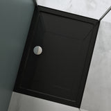 Receveur de douche glasvilla en acrylique de haute qualité, rectangulaire 90-160 cm Faro