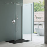 Receveur de douche antidérapant en acrylique de haute qualité, rectangulaire, 70-140 cm, Lucia