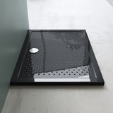 Receveur de douche antidérapant en acrylique de haute qualité, rectangulaire, 70-140 cm, Lucia