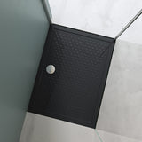 Receveur de douche antidérapant en acrylique de haute qualité, rectangulaire, 70-140 cm, Lucia