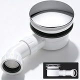 glasvilla Bonde de Douche pour Receveur de Douche Diamètre de la Douche 40 mm Trou d’Évacuation 90 mm AL001