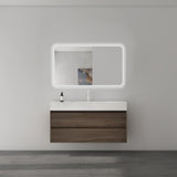 glasvilla Ensemble de Meubles de Salle de Bain | Meuble Sous-Vasque 120x48x63 cm avec 2 Tiroirs | Meuble avec Vasque Deep