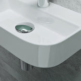 glasvilla Aufsatzwaschbecken Hängewaschbecken BTH: 38x23,5x8cm Waschschale Waschbecken aus Keramik Brüssel003