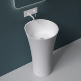 glasvilla Design Standwaschbecken freistehend Col30 aus Mineralguss Waschtisch