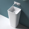 glasvilla Design Standwaschbecken freistehend Col31 aus Mineralguss Waschtisch BTH: 40x35x82cm