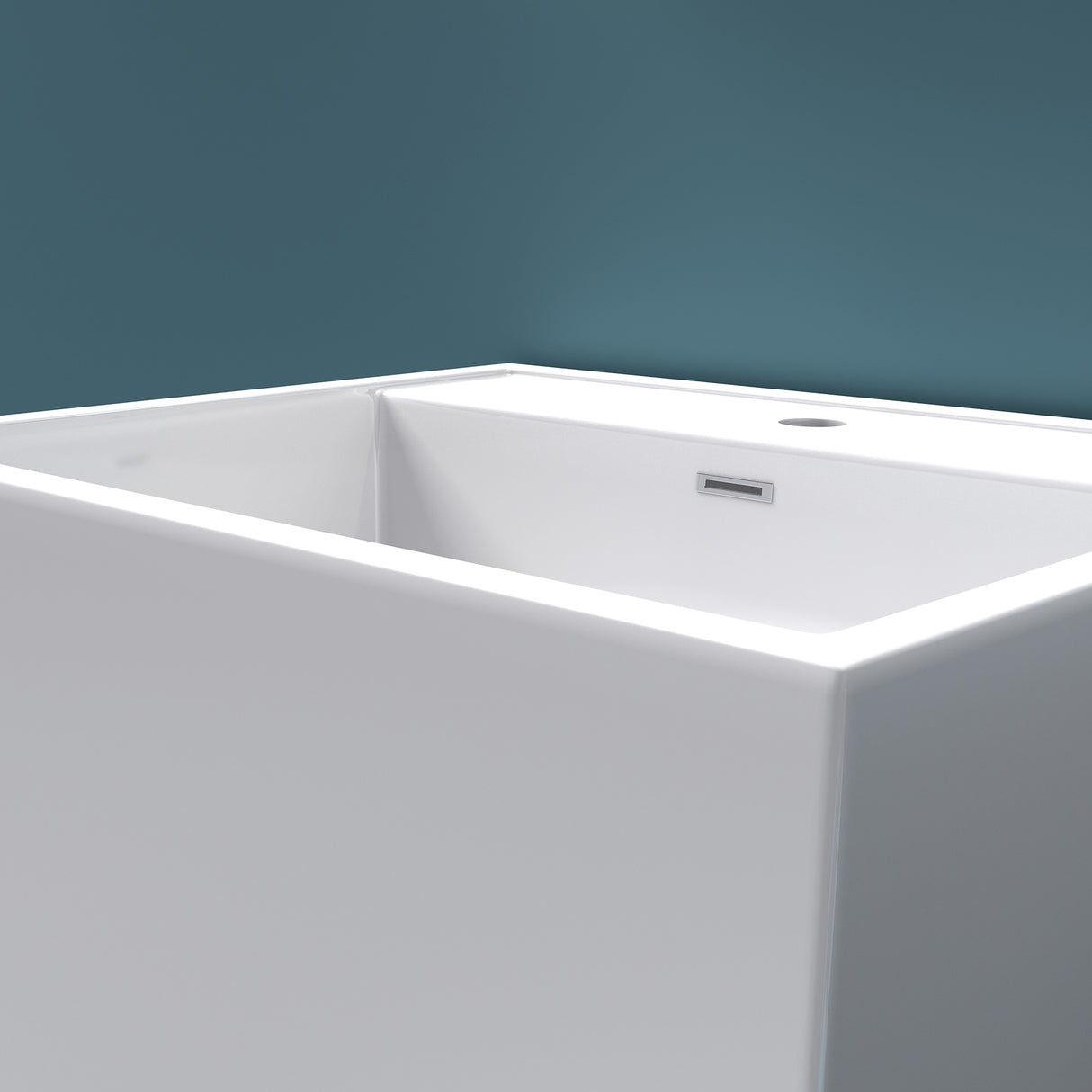glasvilla Design Standwaschbecken freistehend Col34 aus Mineralguss Waschtisch