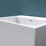 glasvilla Design Standwaschbecken freistehend Col34 aus Mineralguss Waschtisch