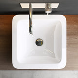 glasvilla Aufsatzwaschbecken Col803 Waschschale Waschtisch Waschbecken Gussmarmor ohne Armaturenloch