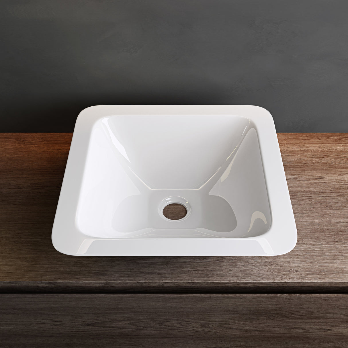 glasvilla Aufsatzwaschbecken Col803 Waschschale Waschtisch Waschbecken Gussmarmor ohne Armaturenloch