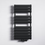 radiateur de salle de bain glasvilla raccordement latéral plat et raccordement central radiateur panneau chauffe-serviettes horizontal chauffage de salle de bain FH 