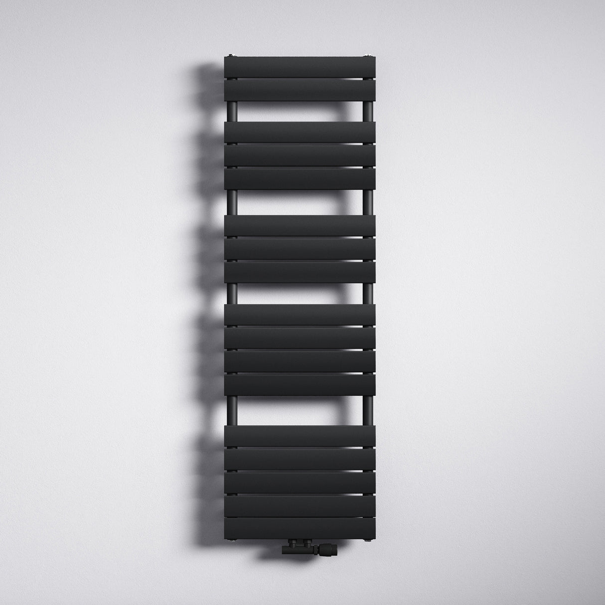 radiateur de salle de bain glasvilla raccordement latéral plat et raccordement central radiateur panneau chauffe-serviettes horizontal chauffage de salle de bain FH 