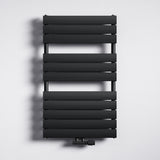 radiateur de salle de bain glasvilla raccordement latéral plat et raccordement central radiateur panneau chauffe-serviettes horizontal chauffage de salle de bain FH 