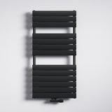 radiateur de salle de bain glasvilla raccordement latéral plat et raccordement central radiateur panneau chauffe-serviettes horizontal chauffage de salle de bain FH 
