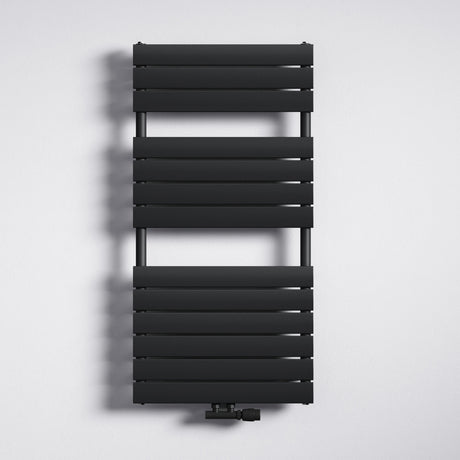 radiateur de salle de bain glasvilla raccordement latéral plat et raccordement central radiateur panneau chauffe-serviettes horizontal chauffage de salle de bain FH 