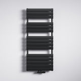 radiateur de salle de bain glasvilla raccordement latéral plat et raccordement central radiateur panneau chauffe-serviettes horizontal chauffage de salle de bain FH 