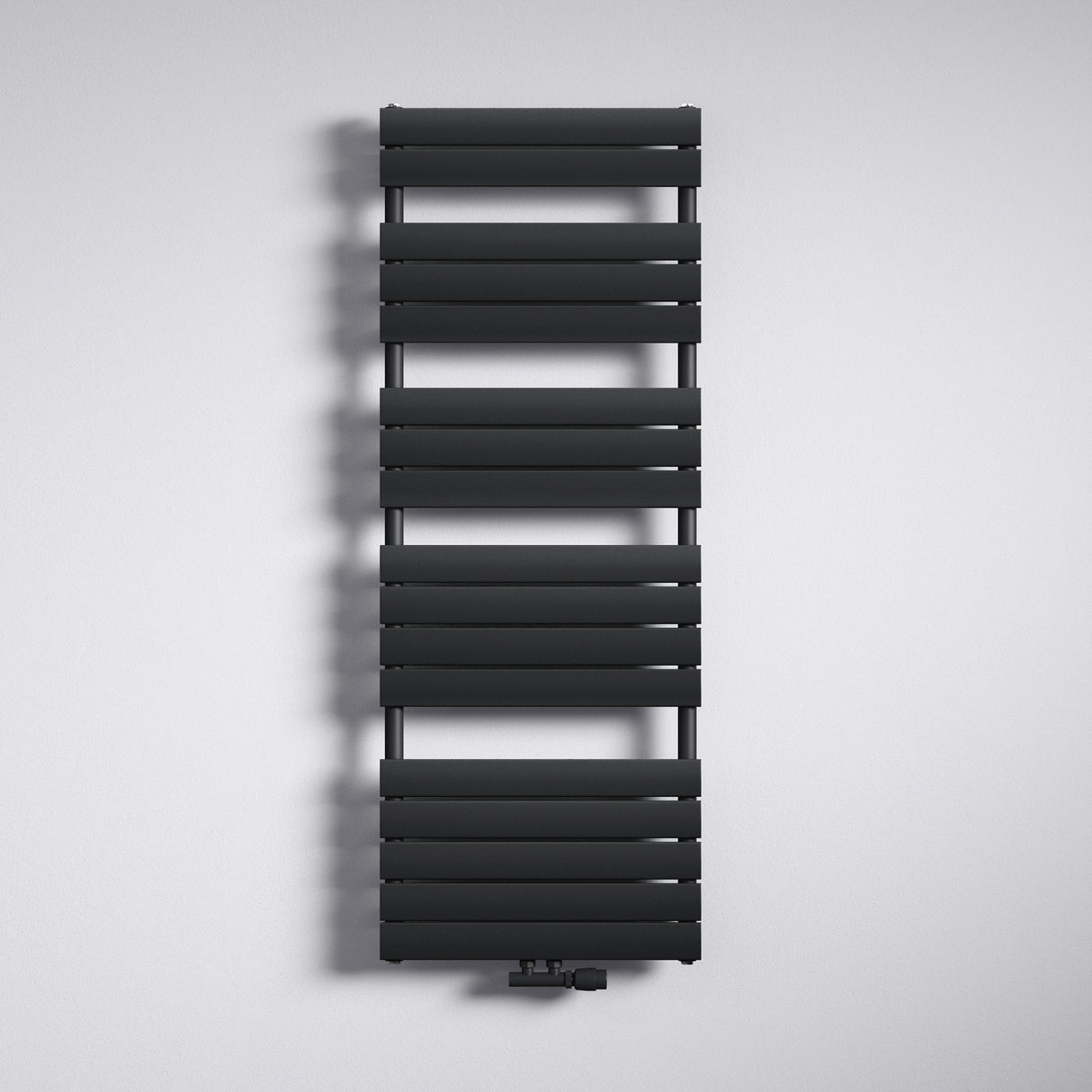 radiateur de salle de bain glasvilla raccordement latéral plat et raccordement central radiateur panneau chauffe-serviettes horizontal chauffage de salle de bain FH 