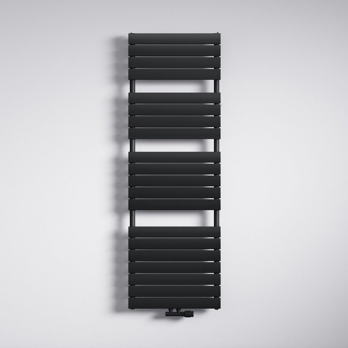 radiateur de salle de bain glasvilla raccordement latéral plat et raccordement central radiateur panneau chauffe-serviettes horizontal chauffage de salle de bain FH 