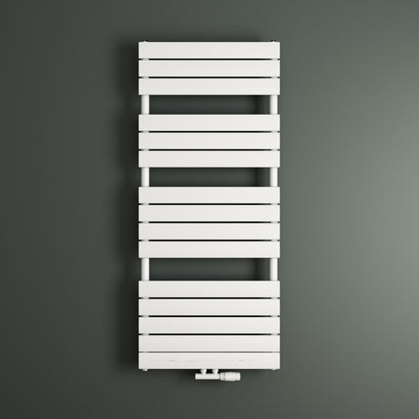 radiateur de salle de bain glasvilla raccordement latéral plat et raccordement central radiateur panneau chauffe-serviettes horizontal chauffage de salle de bain FH 