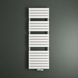 radiateur de salle de bain glasvilla raccordement latéral plat et raccordement central radiateur panneau chauffe-serviettes horizontal chauffage de salle de bain FH 