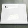 glasvilla Duschwanne Duschtasse aus hochwertigem Acryl Quadratisch Faro