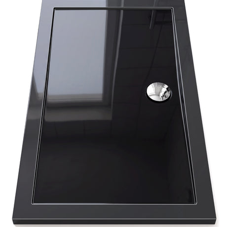 Glasvilla Design – Plato de ducha acrílico rectangular Faro (70–140 cm), montaje a ras de suelo