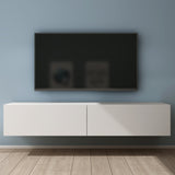 glasvilla Table TV Meuble TV Poignée Dissimulée avec Fermeture en Douceur Meuble Mural Bas pour Salon Fernsehschrank02