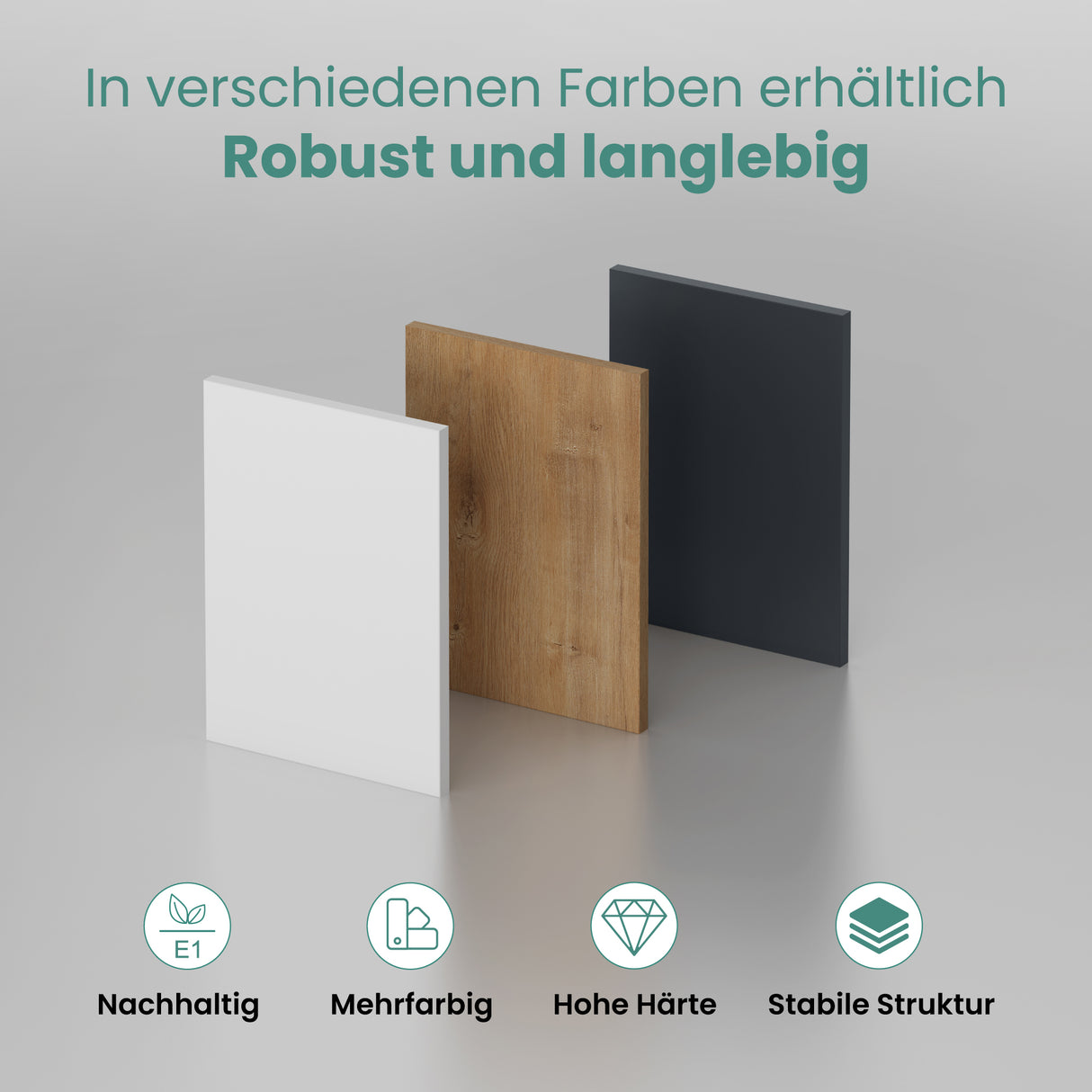 glasvilla Garderobenpaneel Wandgarderobe mit Ablage und 5 Haken Wandpaneel Hakenpaneel Garderobenhaken Garderobenboard 78x108cm Gabo-01